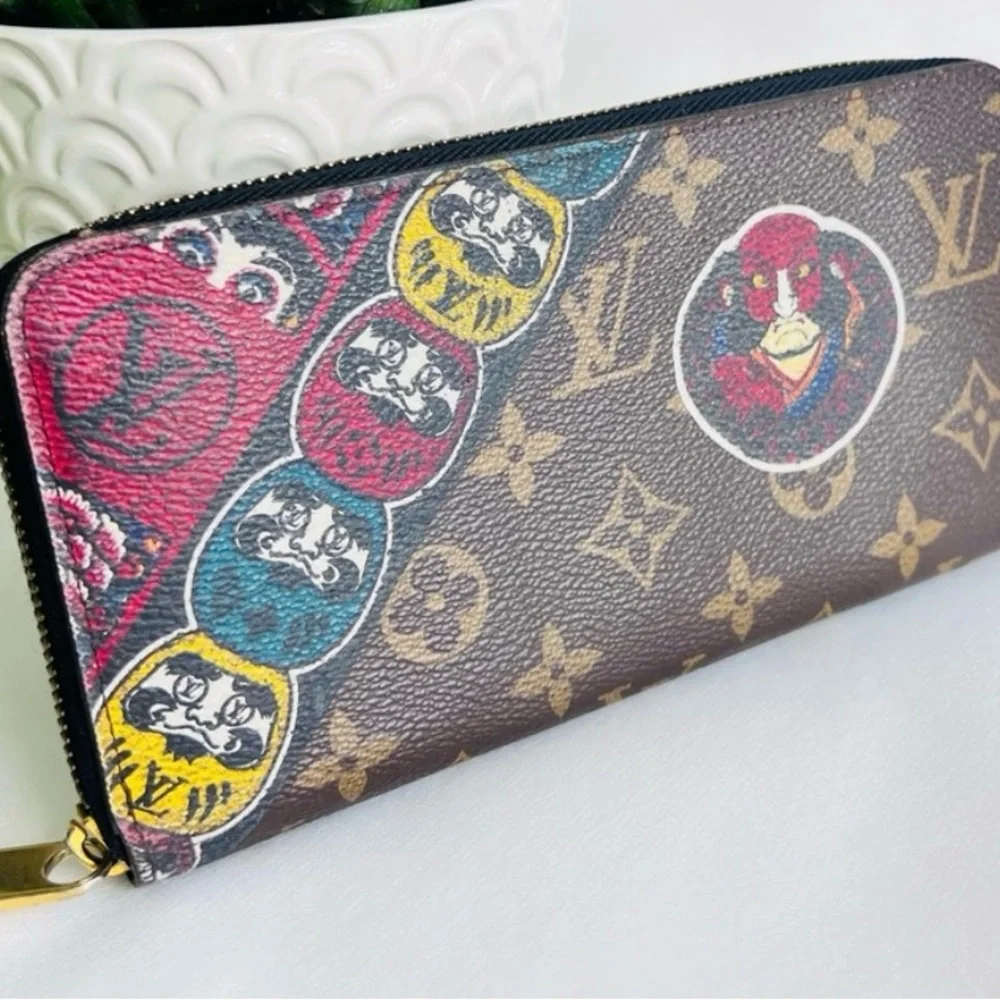 Louis Vuitton Ling wallet monogram kabuki Dharma Yamamoto Kamasii - Picture 7 of 13
